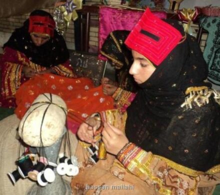 زنان بومی بندر زیبای کرگان