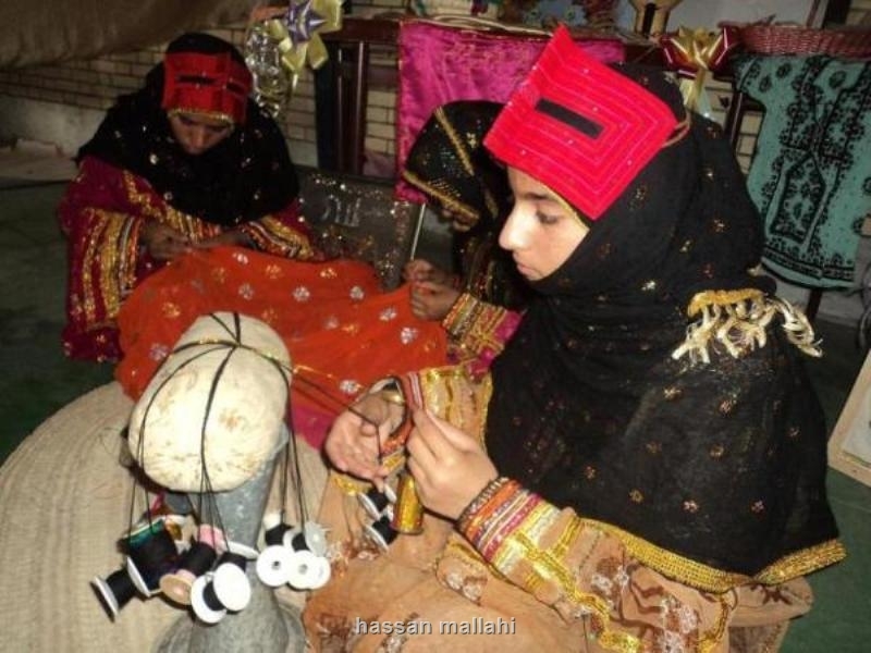 زنان بومی بندر زیبای کرگان