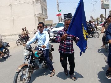 گزارش تصویری جمعه خشم و نصر بندرکرگان